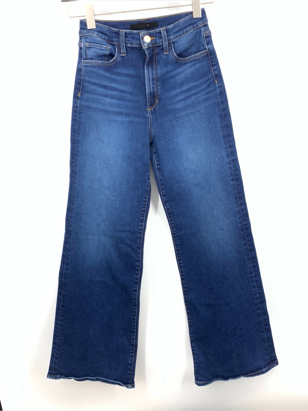 JOES Jeans Women Size 26 Pants Mia Petite Wide Leg Dark Wash Stretch High Rise